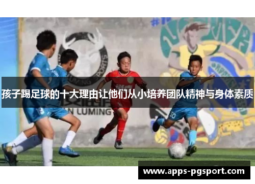 孩子踢足球的十大理由让他们从小培养团队精神与身体素质