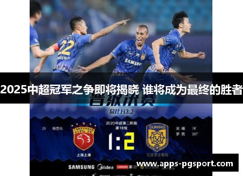 2025中超冠军之争即将揭晓 谁将成为最终的胜者