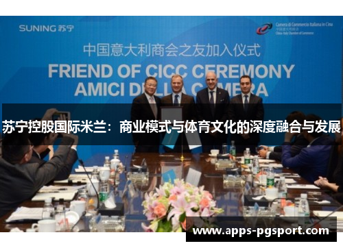 苏宁控股国际米兰：商业模式与体育文化的深度融合与发展