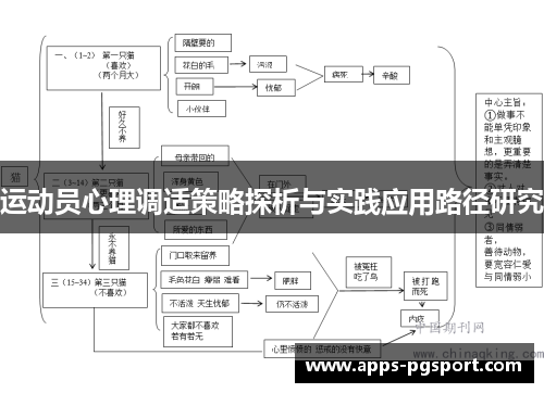 运动员心理调适策略探析与实践应用路径研究